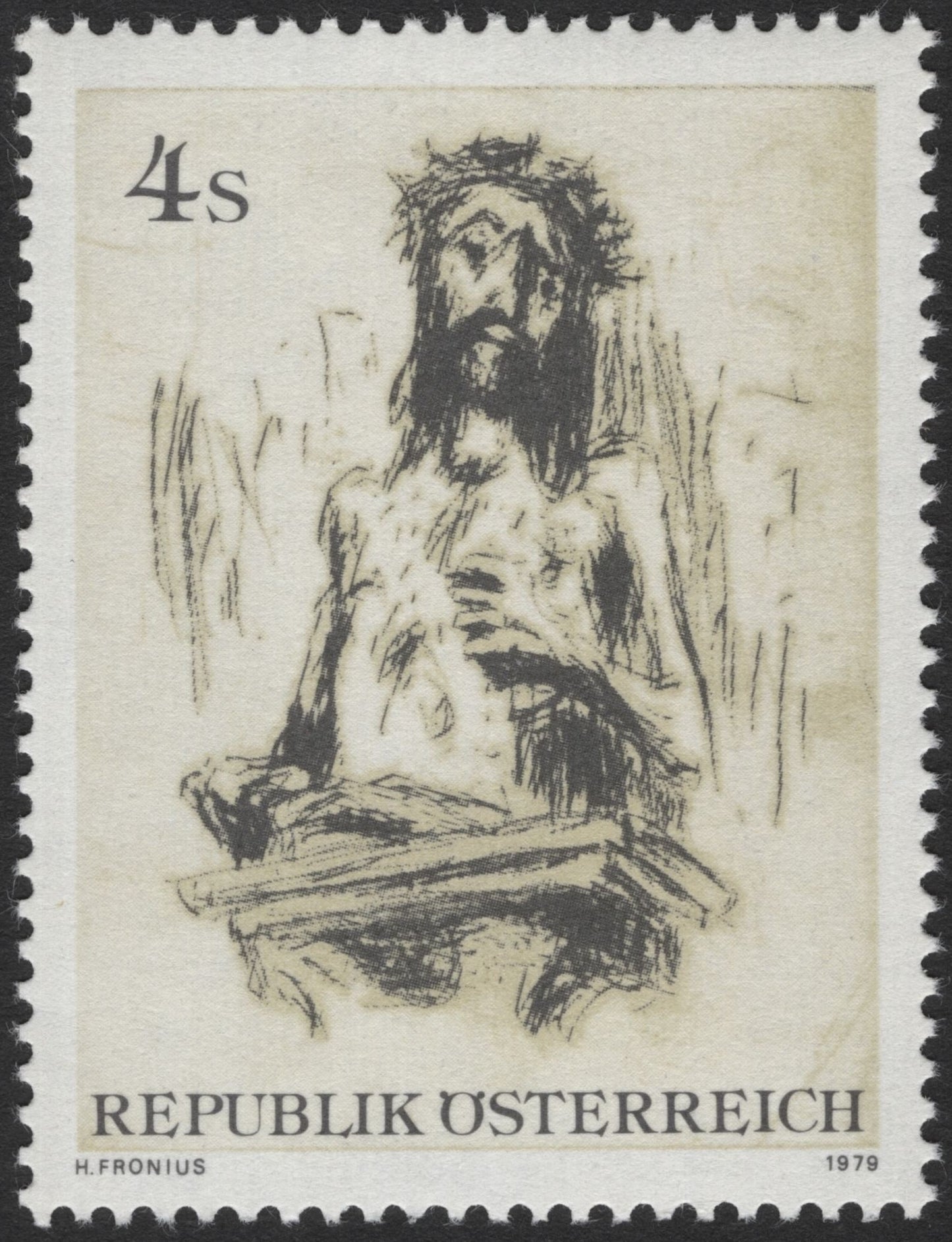 SCG2899 - Austria 1979 – "Ecce Homo" by H. Fronius