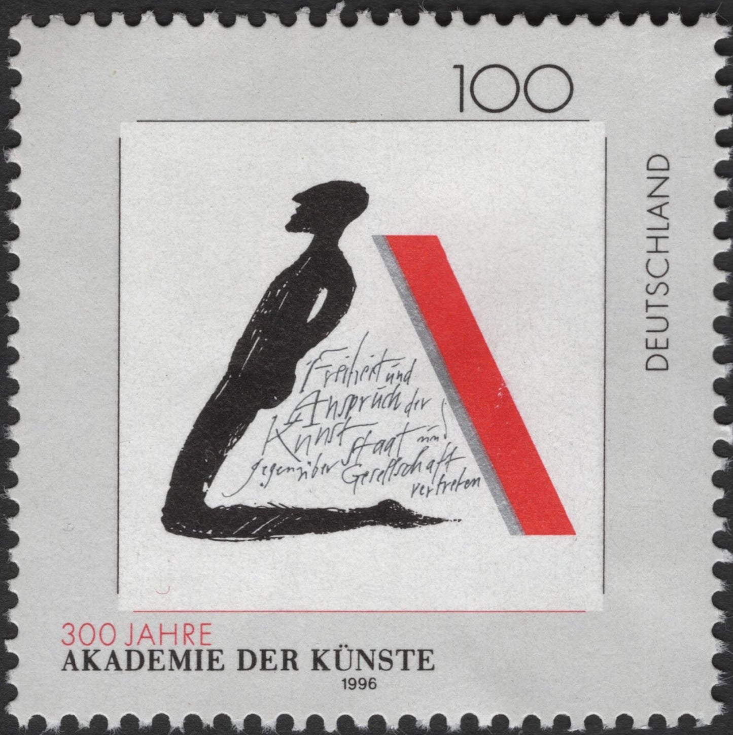 SCG2917 - Germany 1996 – 300 Years of the Academy of Arts (Akademie der Künste)