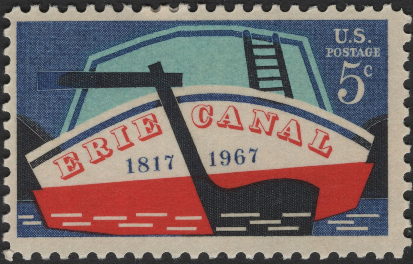 SCG2979 - USA 1967 Erie Canal Sesquicentennial Stamp