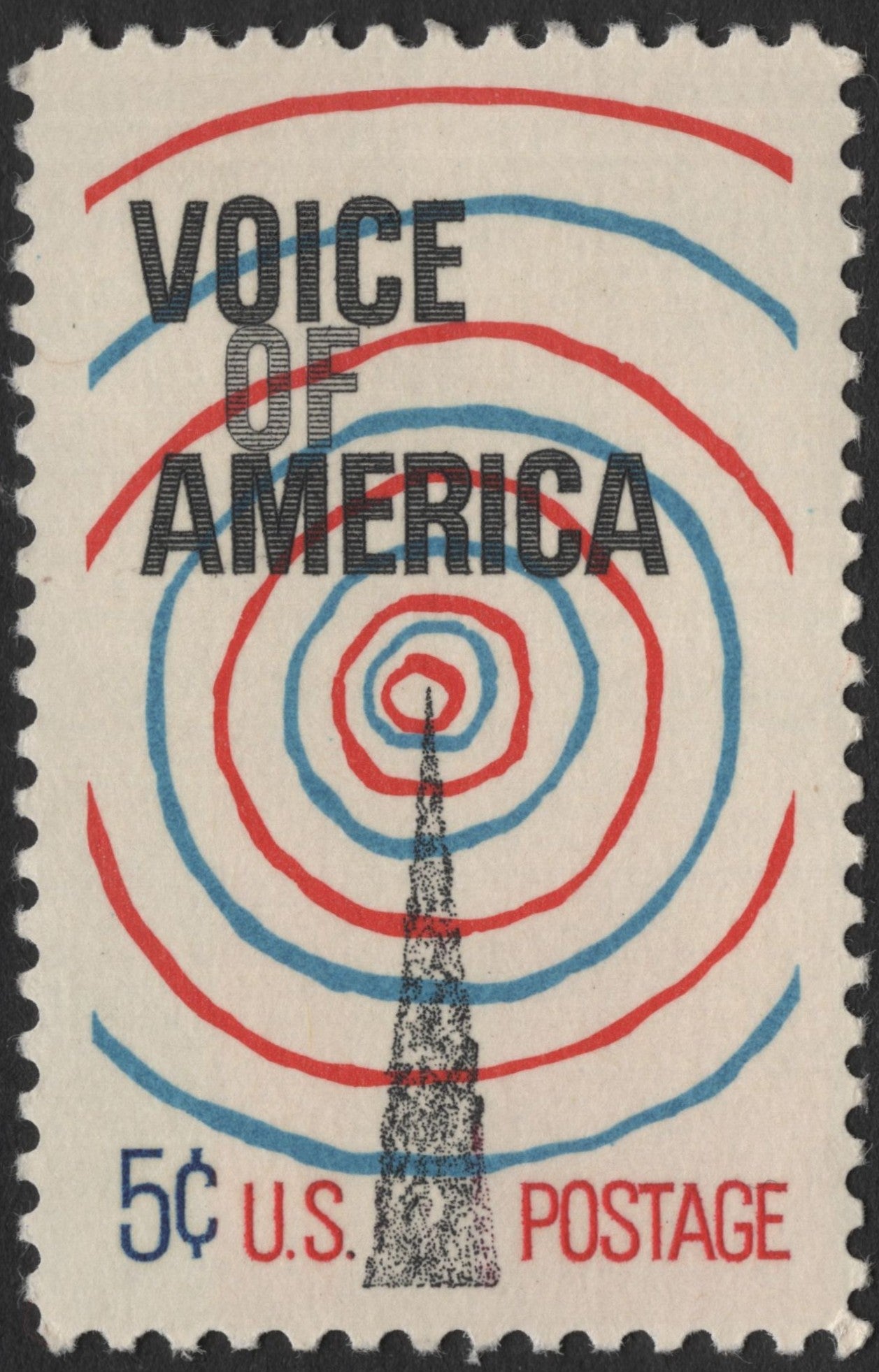 SCG2991 - USA 1967 Voice of America Stamp