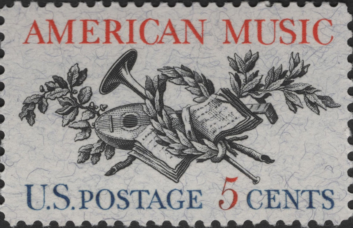 SCG2973 - USA 1964 American Music Stamp – 5¢