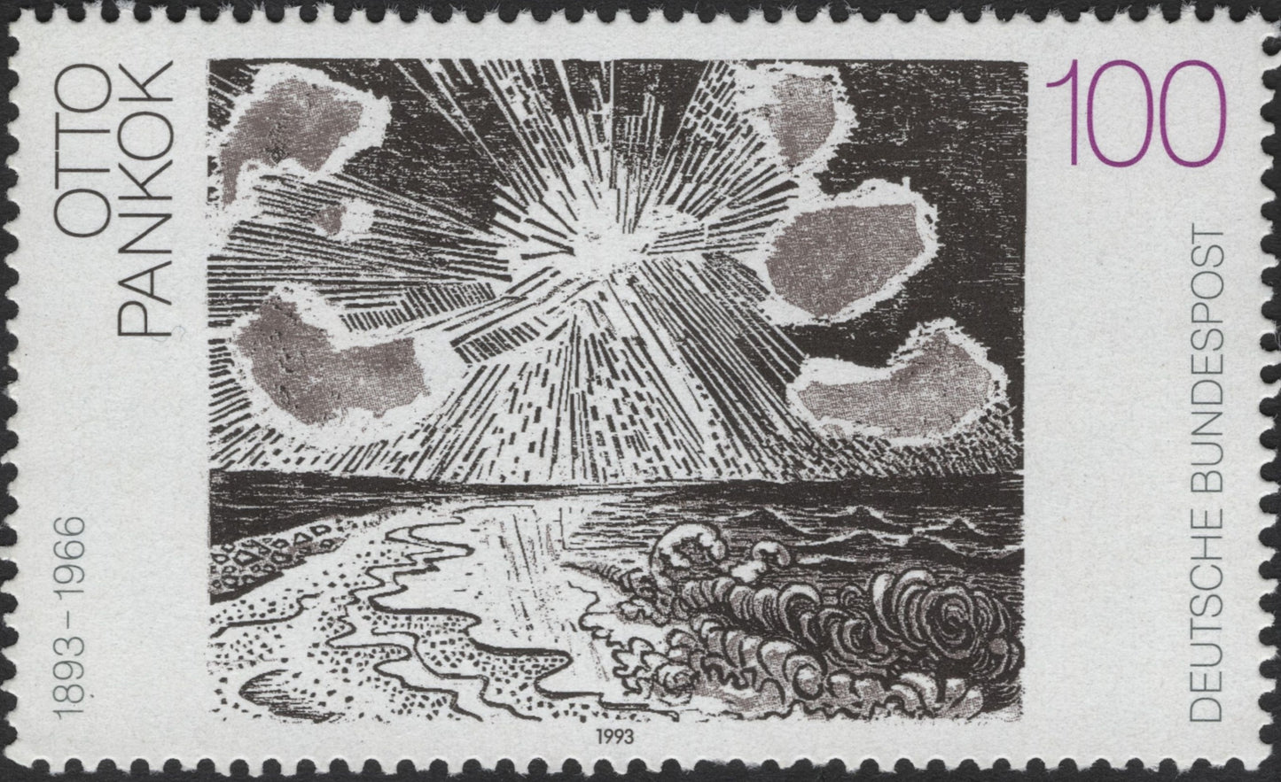 SCG2927 - Germany 1993 – Otto Pankok Commemorative Stamp