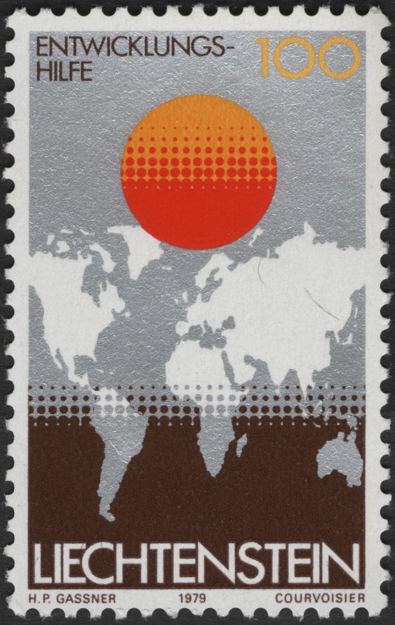 SCG2992 - Liechtenstein 1979 Development Aid Stamp
