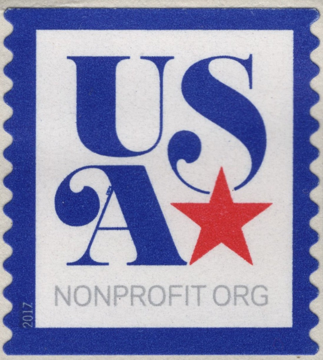 SCG3239 - USA Nonprofit Org Stamp (2017)