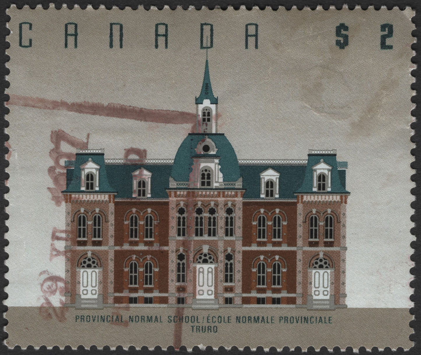 SCG3214 - Canada $2 Stamp – Provincial Normal School, Truro