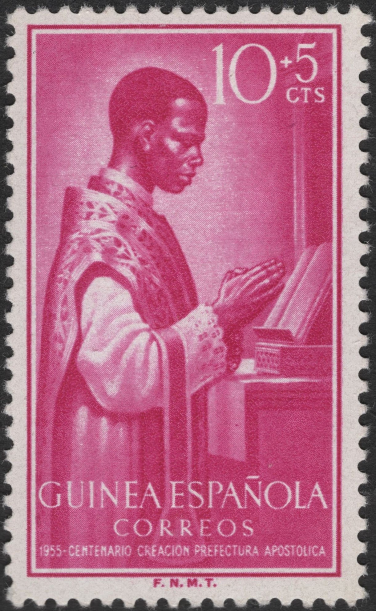 SCG3203 - 1955 Spanish Guinea – Centenary of Apostolic Prefecture Creation