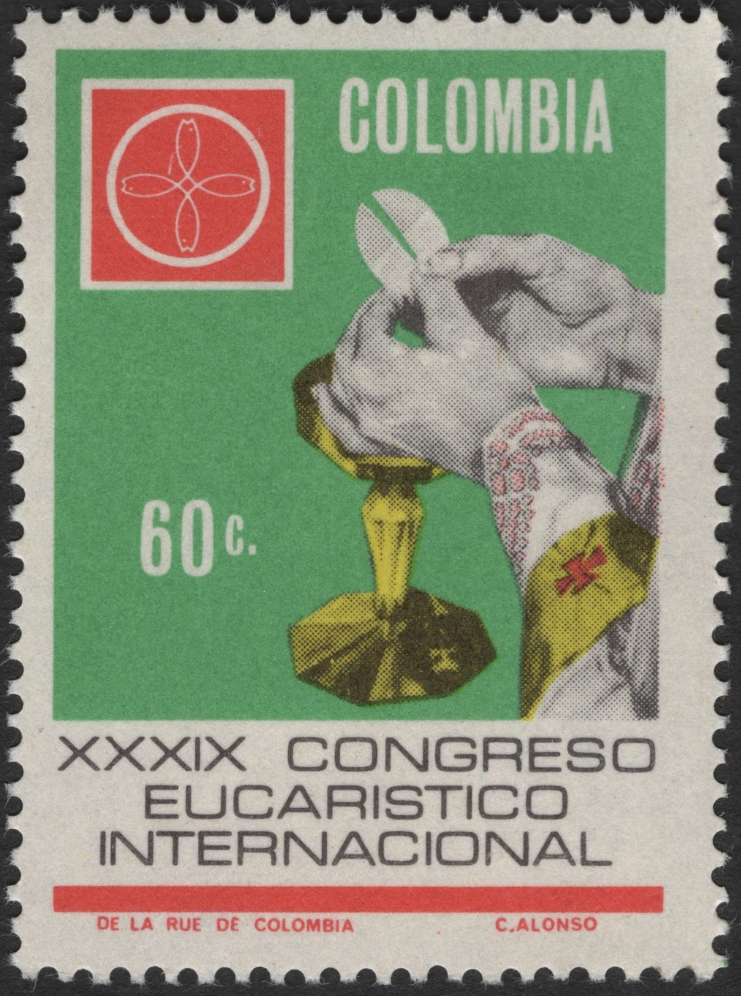SCG3286 - Colombia 1968 – 39th International Eucharistic Congress