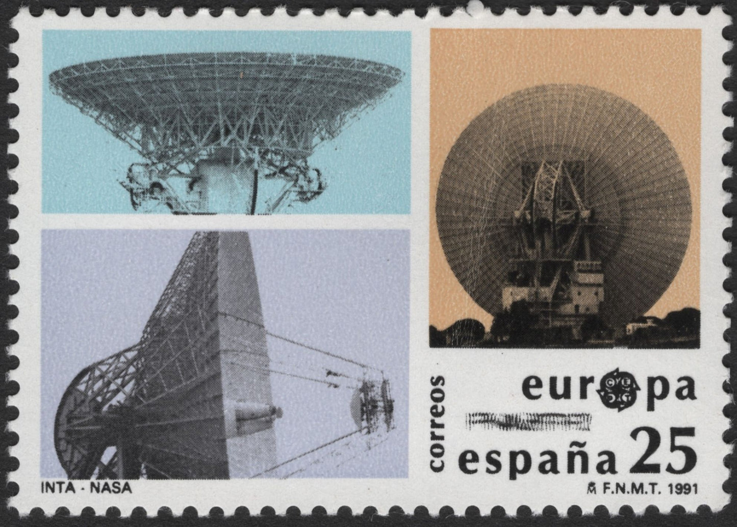 SCG3269 - Spain 1991 Europa – Deep Space Antennas (INTA-NASA)