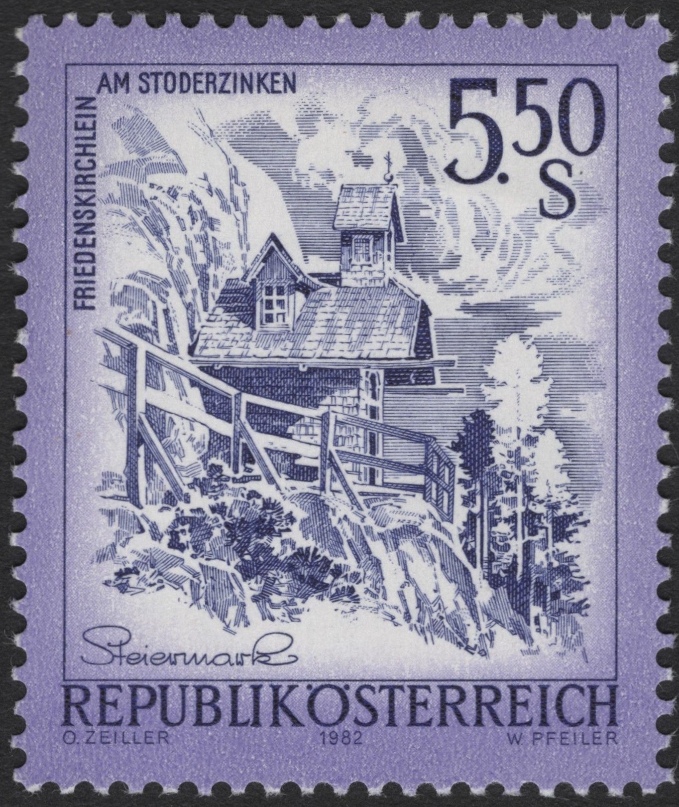 SCG3314 - Austria 1982 – Friedenskircherl, Stoderzinken