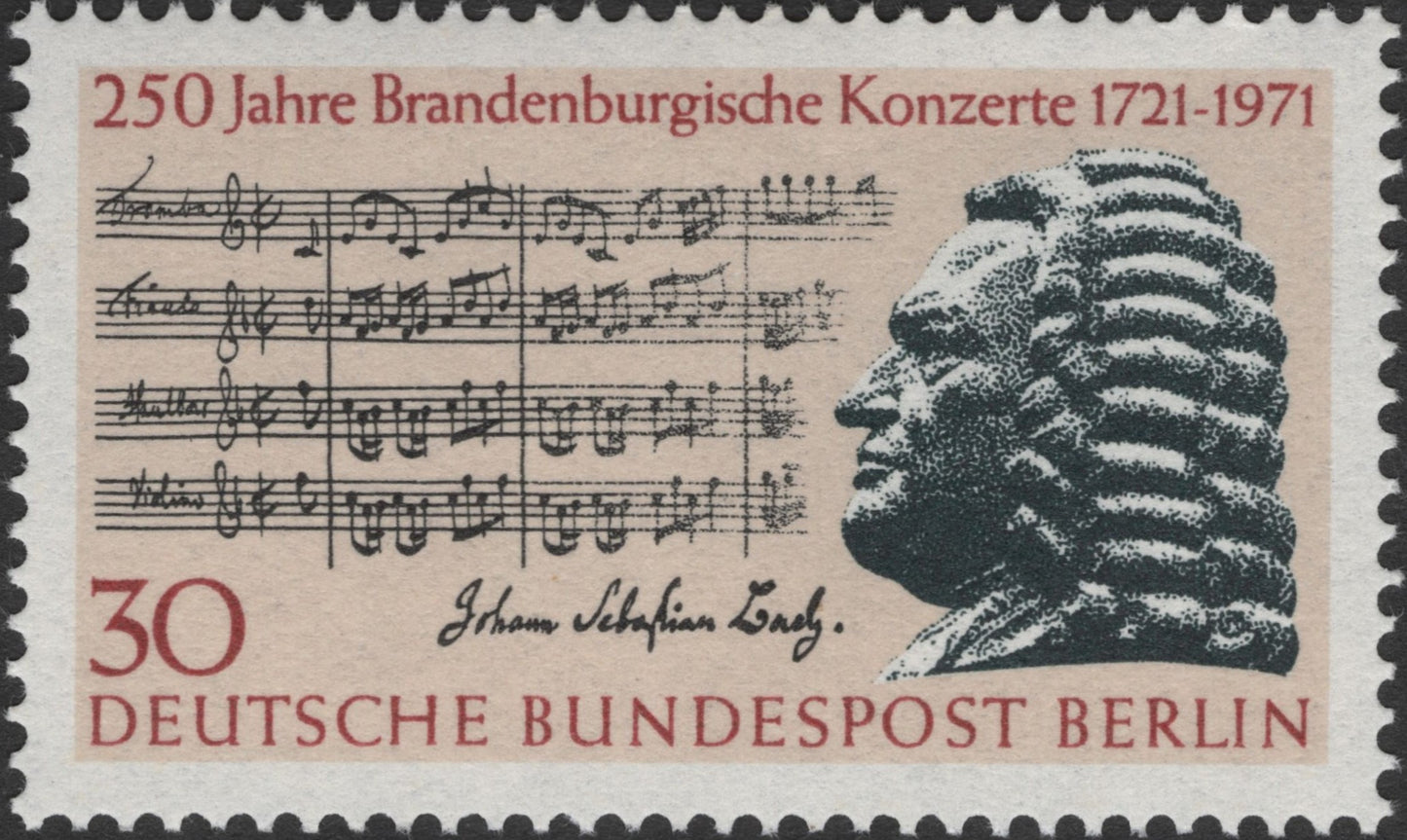 SCG3345 - Germany (Berlin) – 1971 – 250 Years of the Brandenburg Concertos