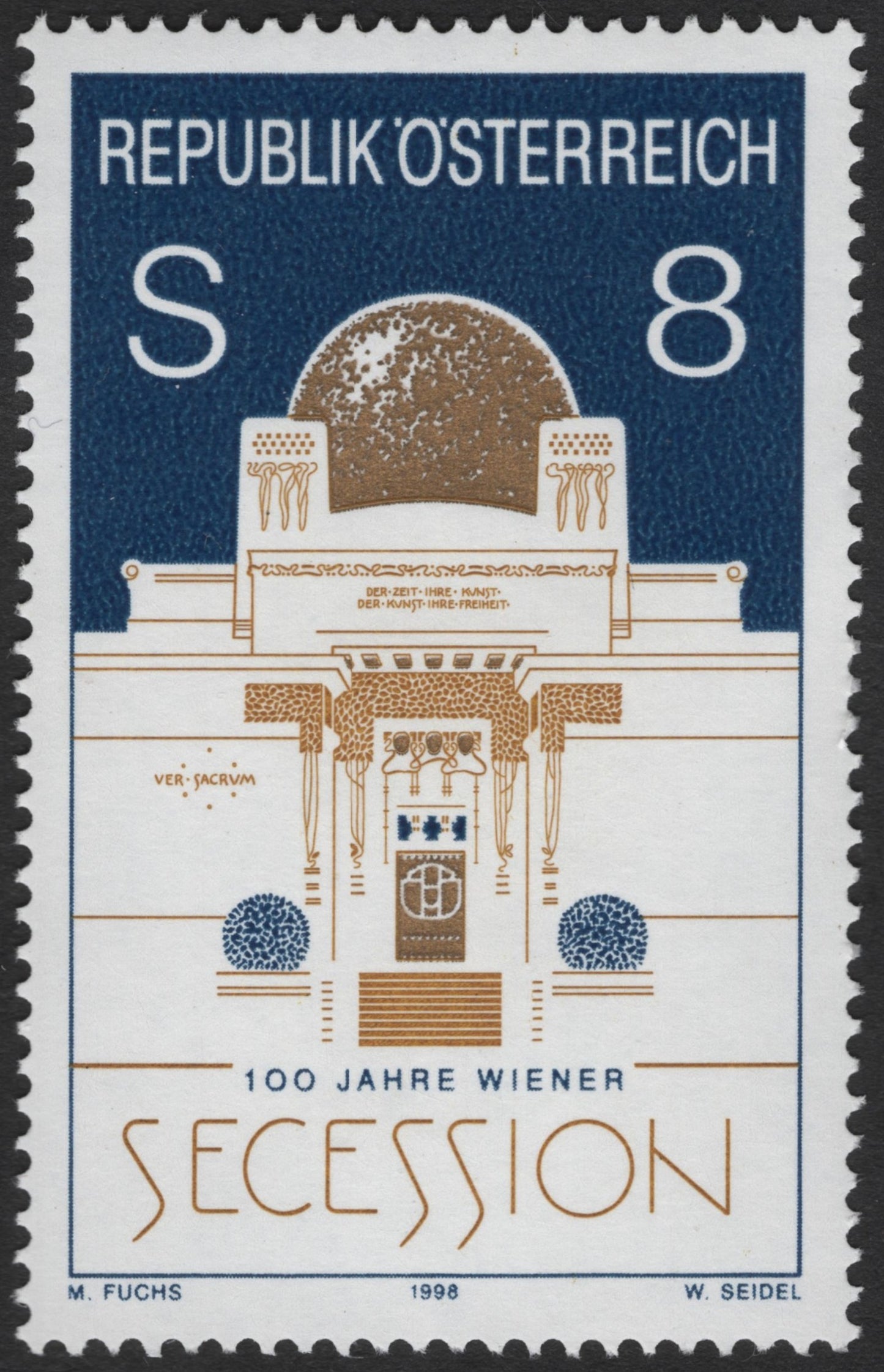 SCG3369 - Austria 1998 – 100 Years of the Vienna Secession
