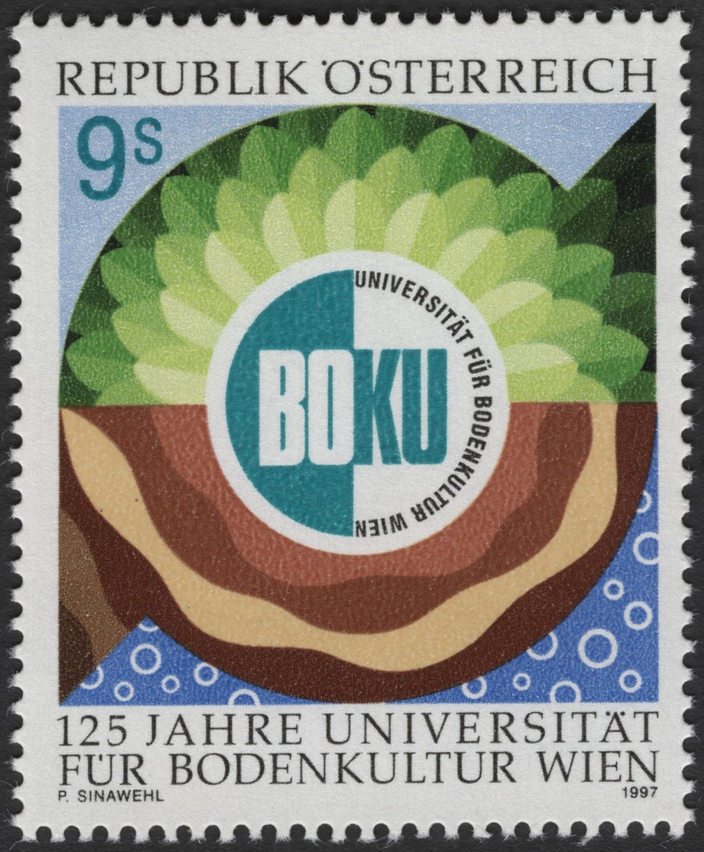 SCG3371 - Austria 1997 – 125 Years of the University of Natural Resources and Life Sciences, Vienna