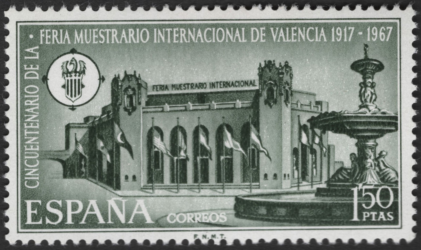 SCG3531 - Spain 1967 – 50th Anniversary of the Valencia International Trade Fair