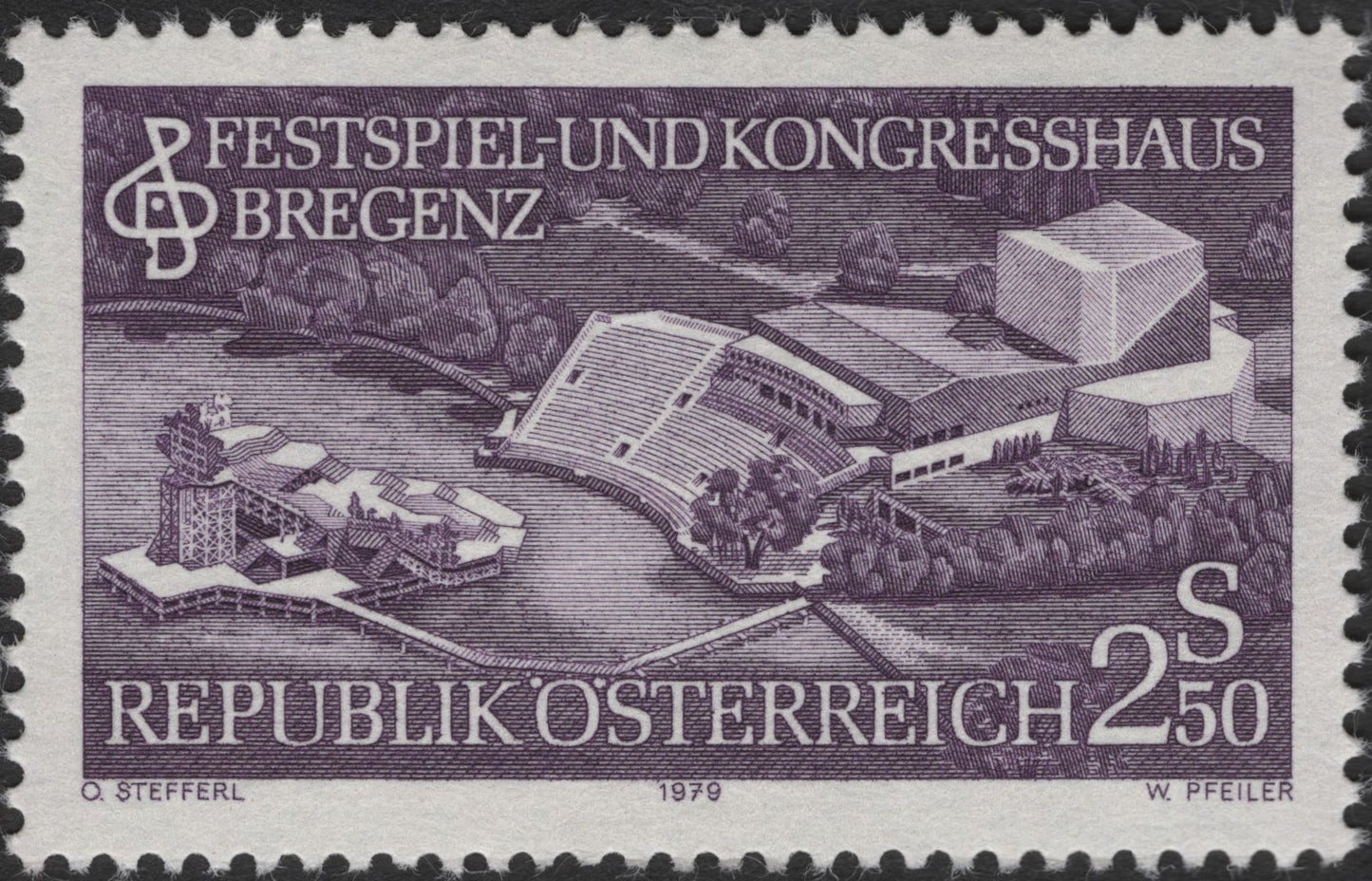 SCG3542 - Austria 1979 – Bregenz Festival and Congress House