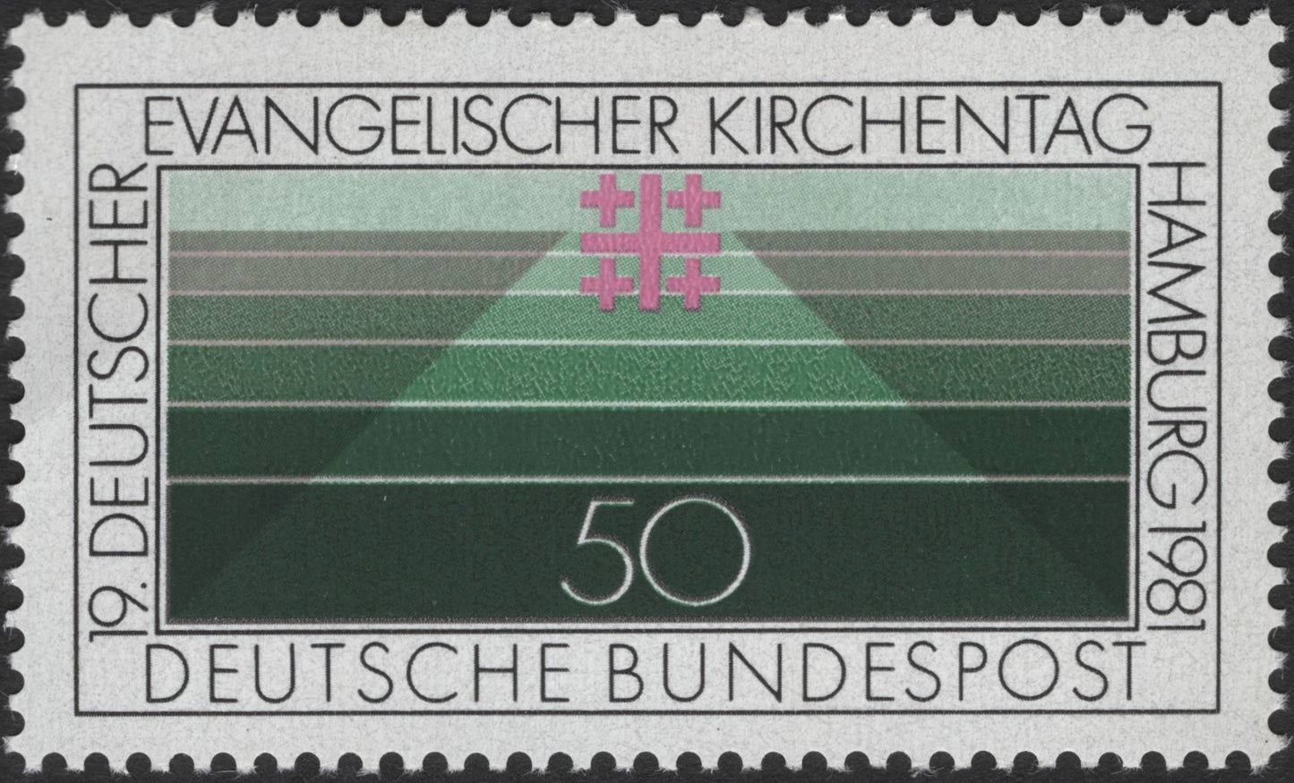 SCG3547 - Germany 1981 – 19th German Evangelical Church Day, Hamburg