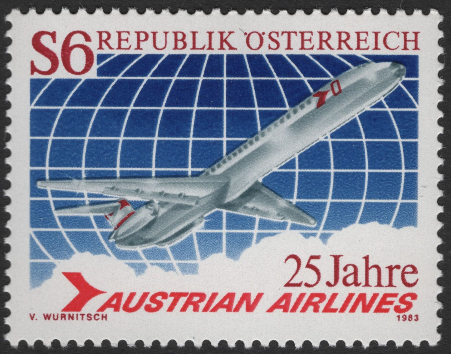 SCG3552 - Austria 1983 – 25 Years of Austrian Airlines