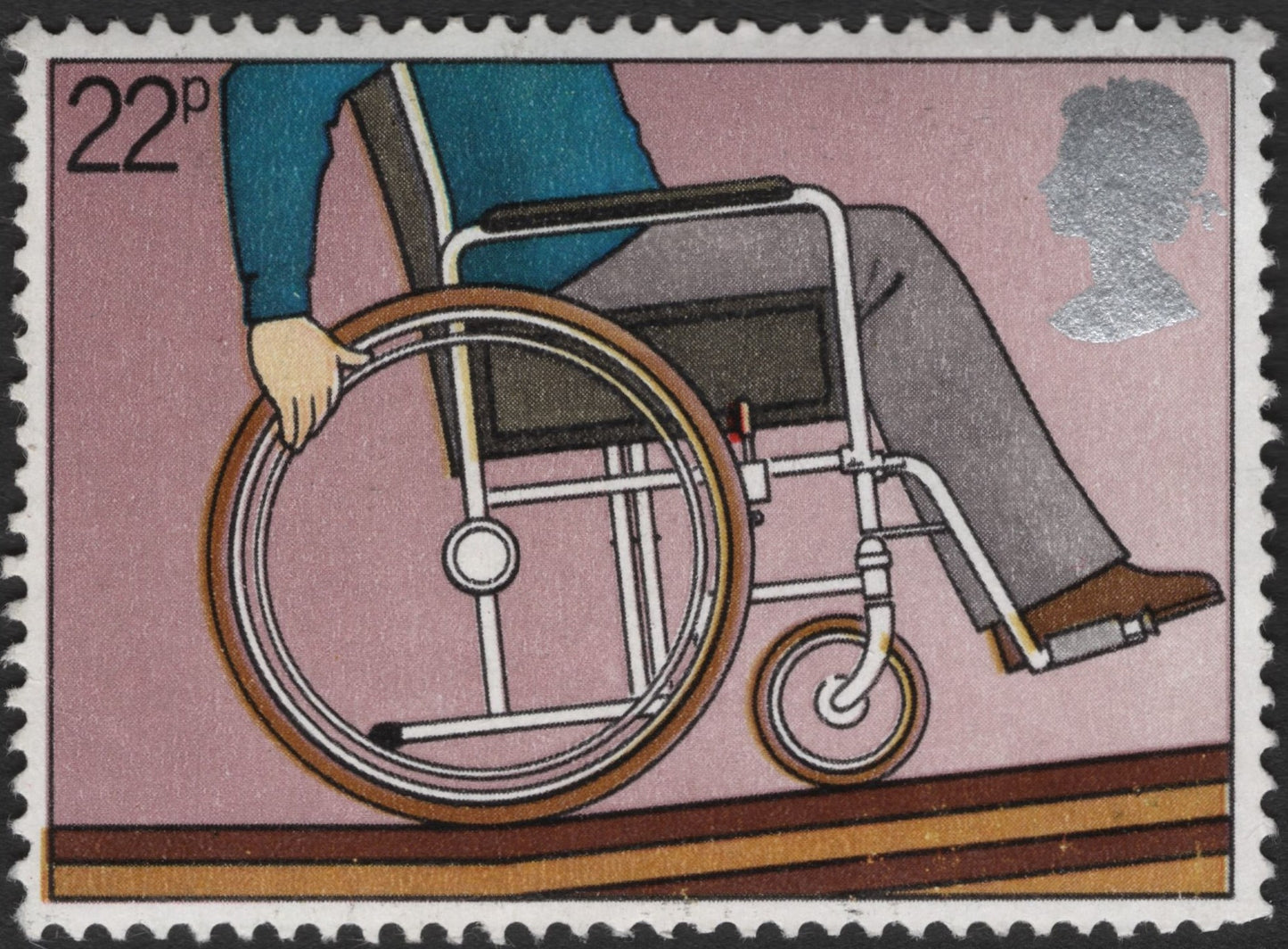 SCG3574 - United Kingdom 1981 – International Year of Disabled People 22p Stamp