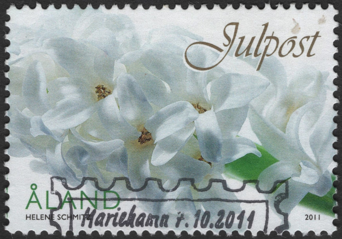 SCG3582 - Åland 2011 Christmas Stamp – White Hyacinth