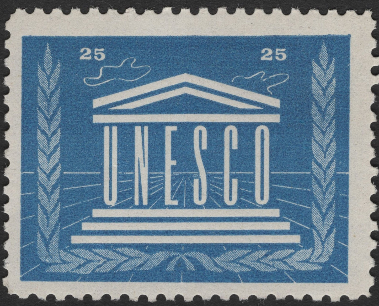 SCG3635 - France – UNESCO Emblem Stamp (c. 1960s)