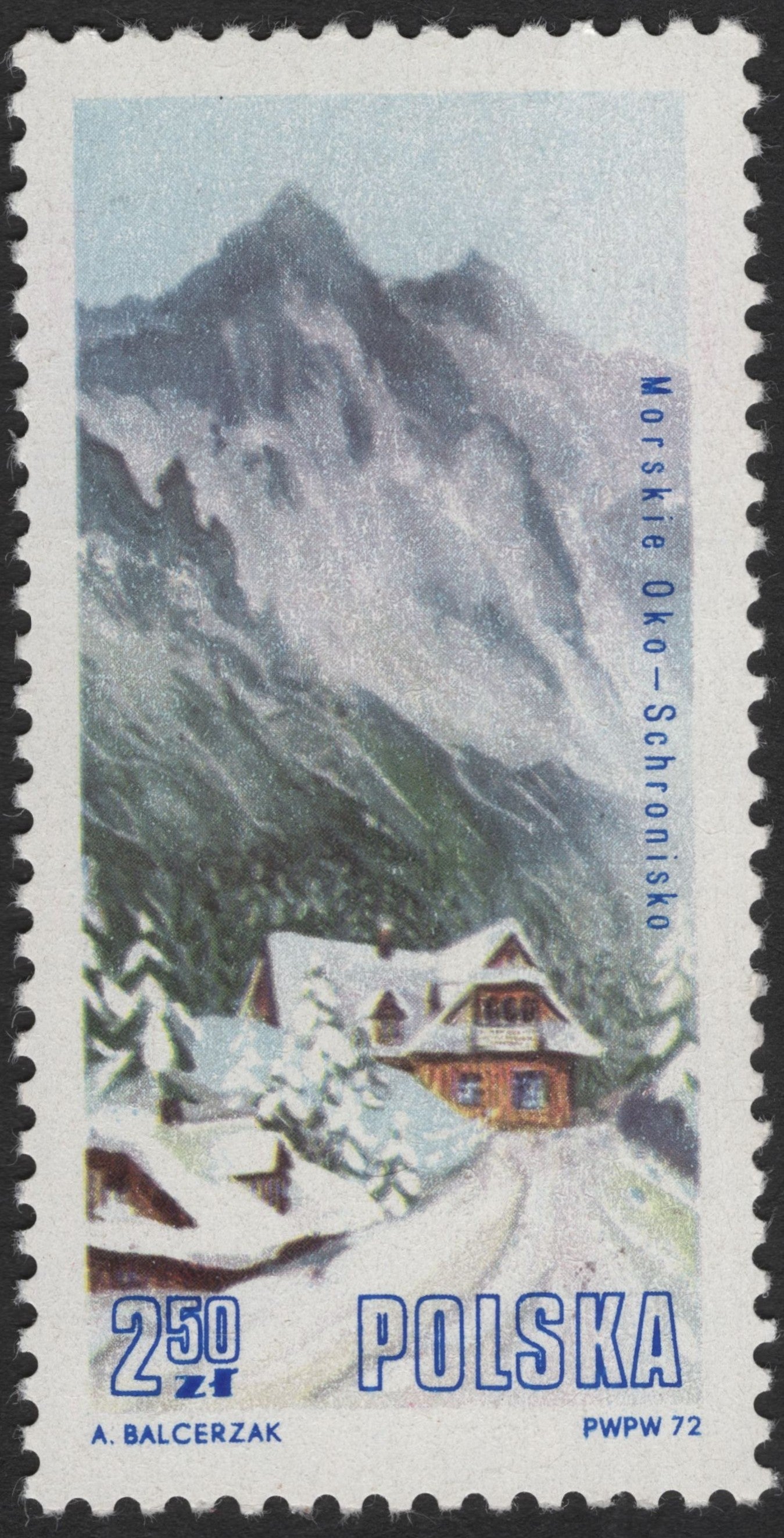 SCG3611 - Poland 1972 – Morskie Oko Mountain Shelter