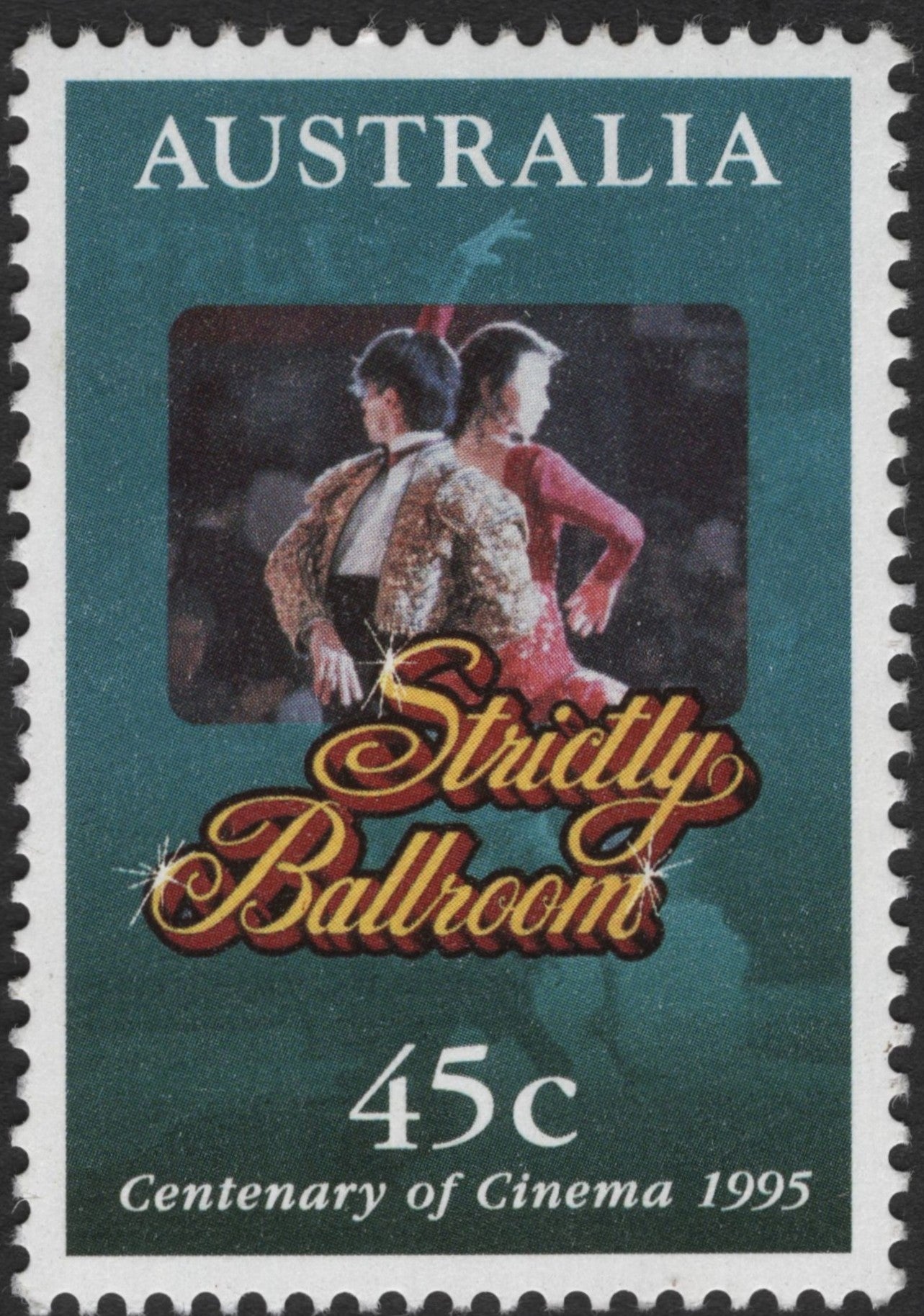 SCG3615 - Australia – “Strictly Ballroom” Stamp (1995)