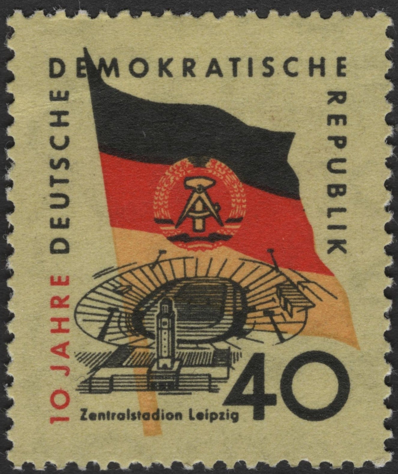 SCG3602 - East Germany 10th Anniversary – Leipzig Central Stadium (1969)
