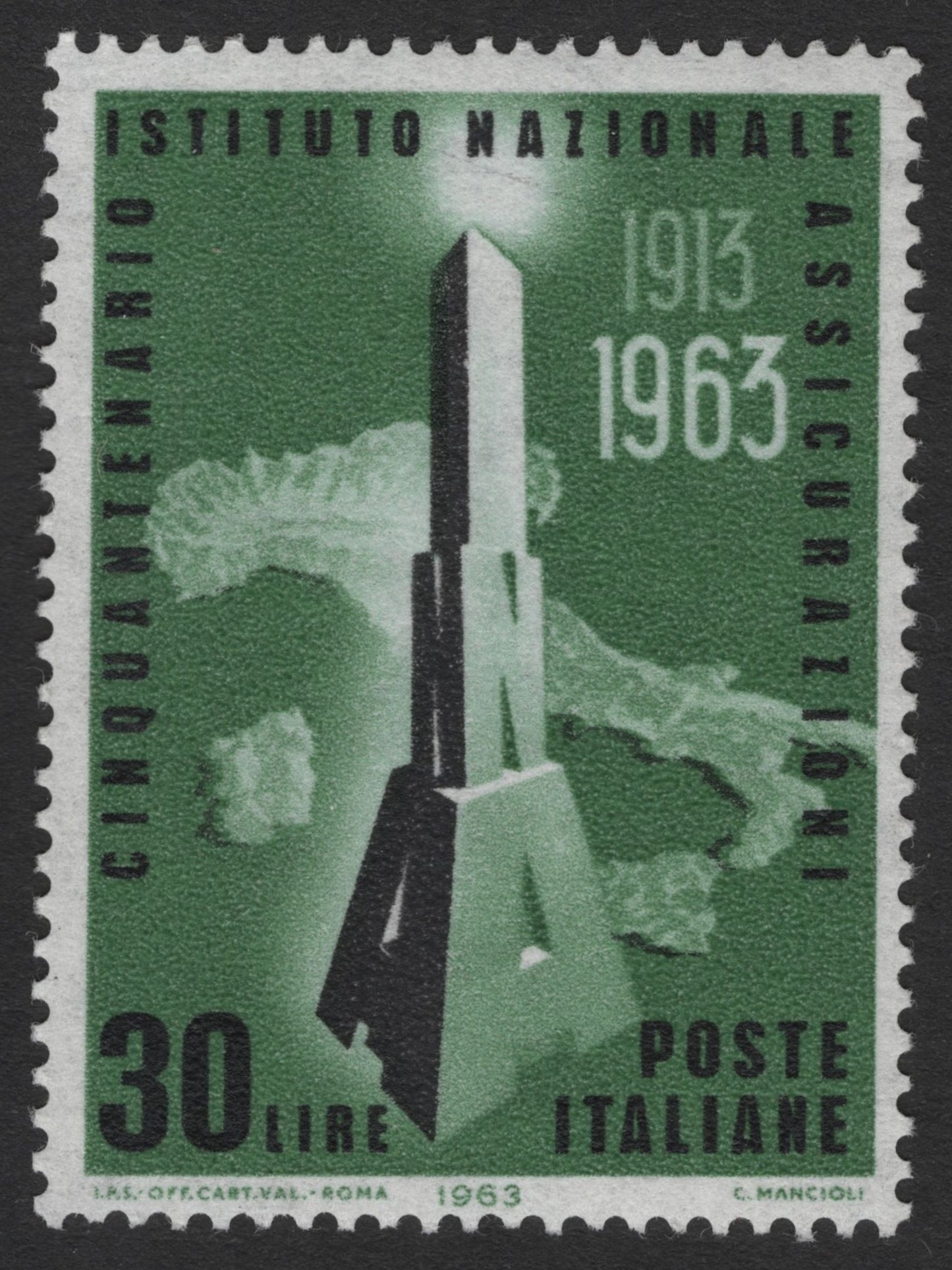 SCG3603 - Italy 1963 – 50th Anniversary of the National Insurance Institute