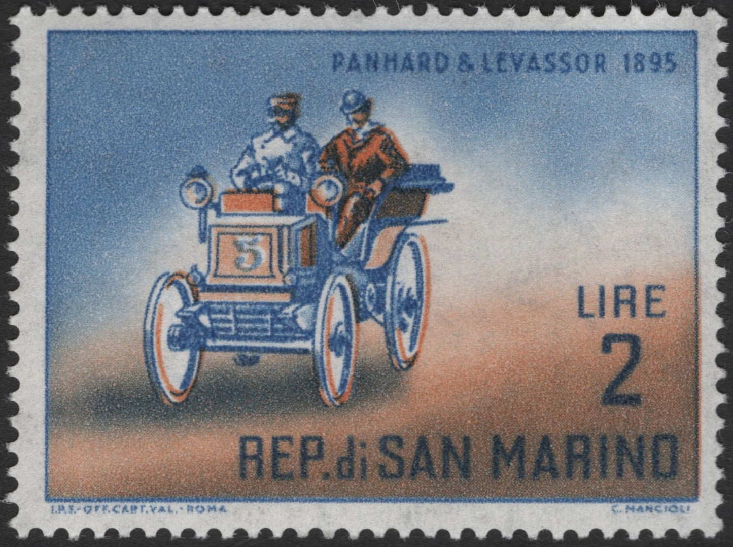 SCG3692 - 1969 San Marino – Vintage Automobiles Series