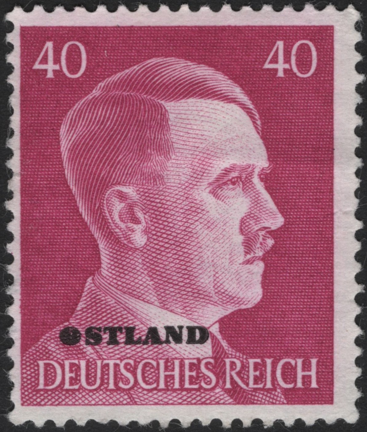 SCG3735 - German Occupation of Ostland – Hitler Definitive Overprint (1941–1944)