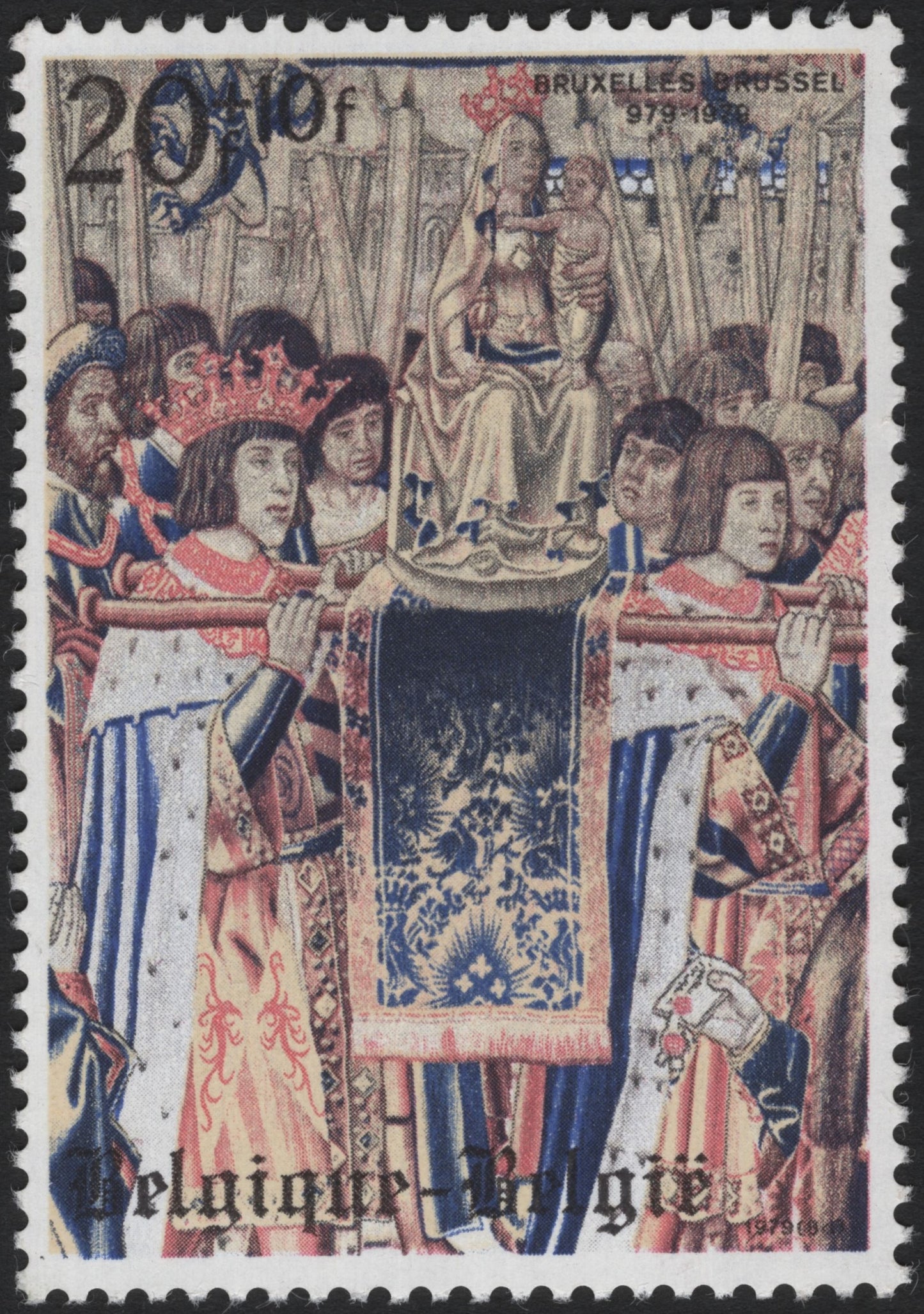 SCG3849 - Belgium 1979 – Procession of the Madonna and Child, Brussels Millenary