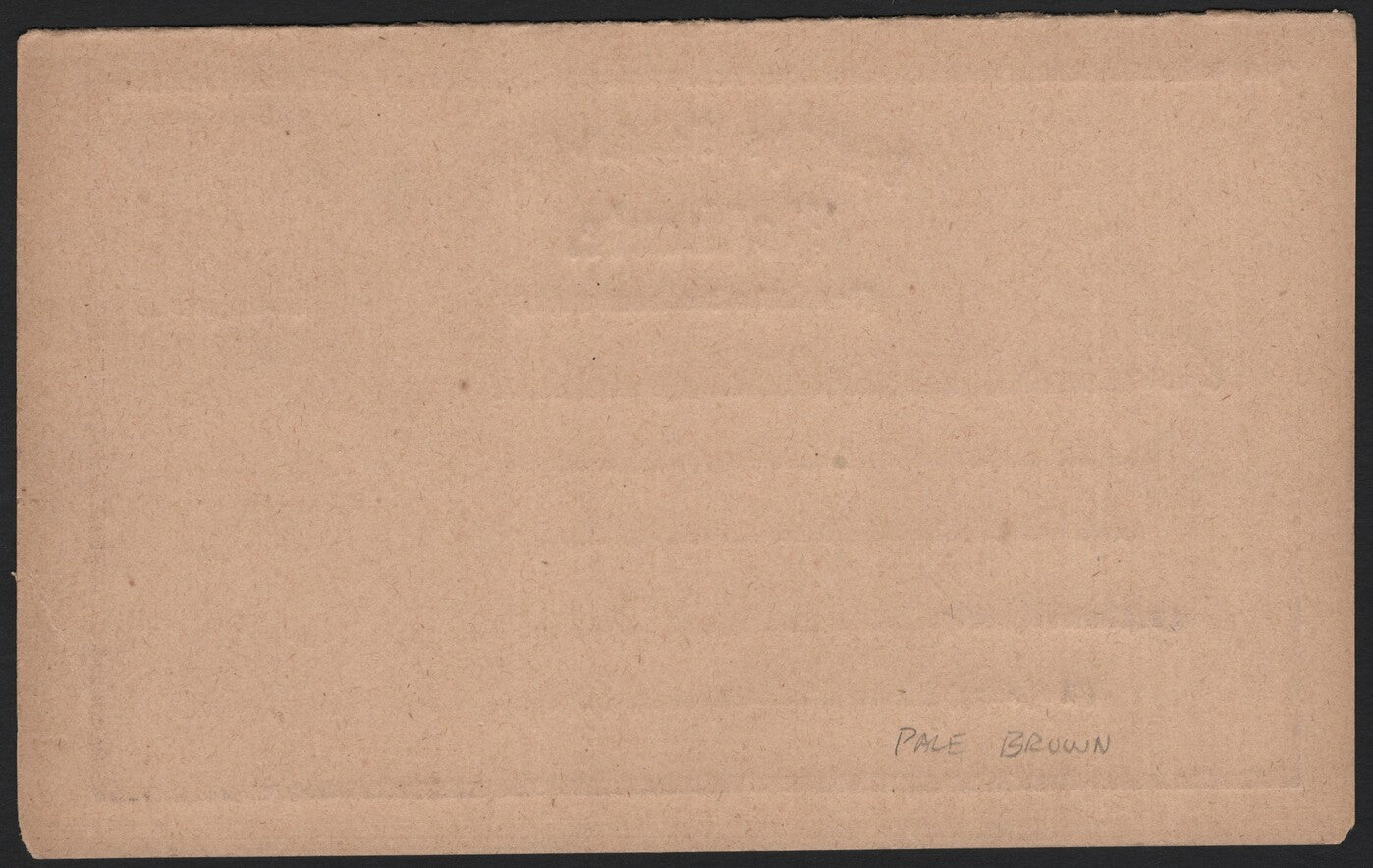 SCG3821 - Germany – Reichspost Postal Reply Card, 2 Kreuzer (circa 1870s–1880s, Pale Brown)