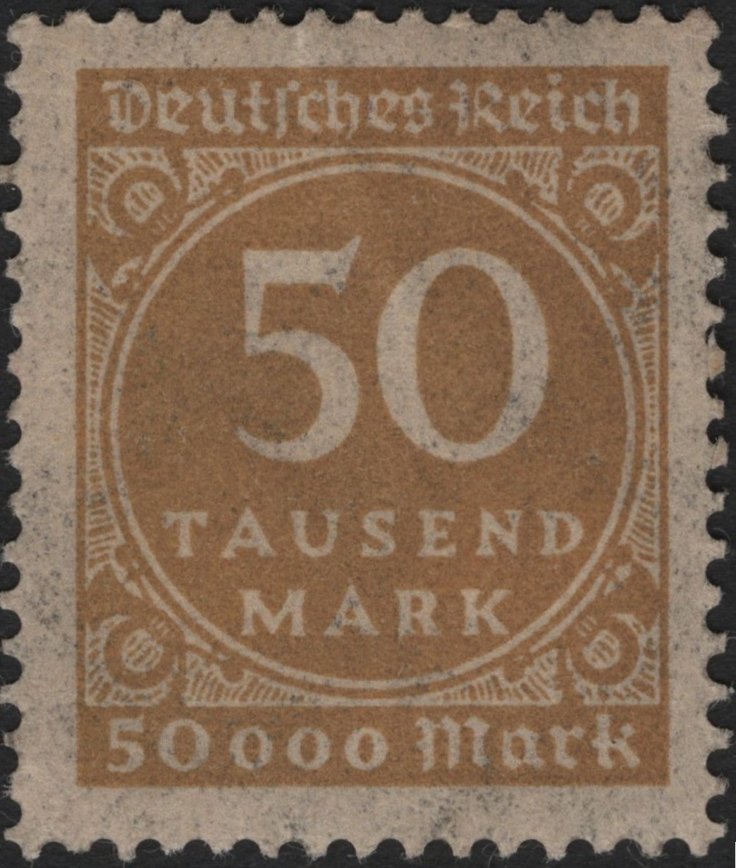 SCG3831 - Germany 1923 – 50,000 Mark Inflation Issue