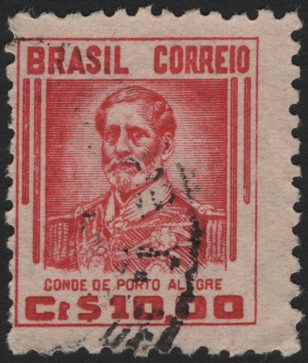 SCG3787 - Brazil 1941 – Conde de Porto Alegre, 10$000 Cruzeiros