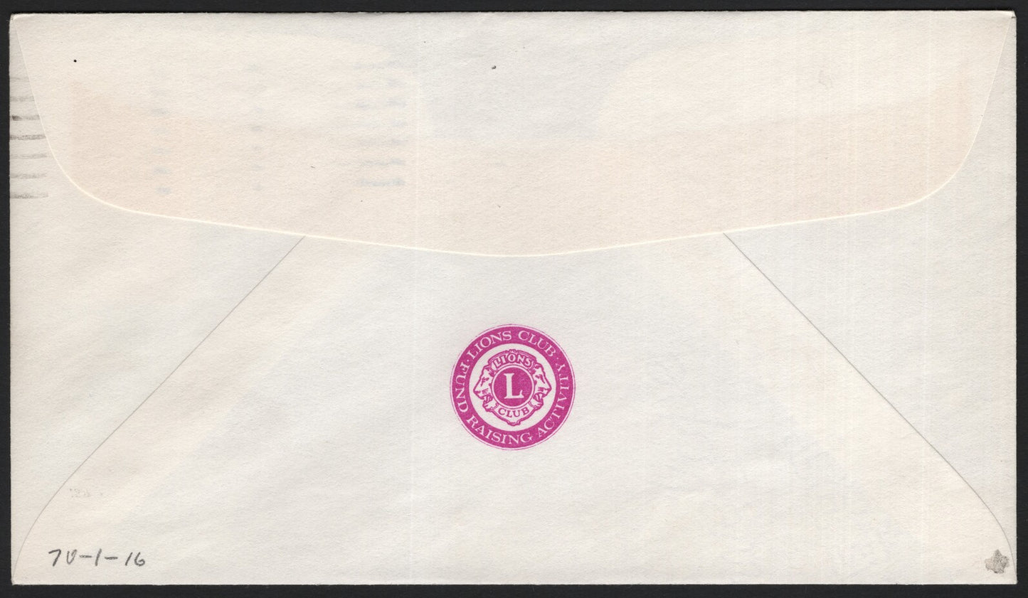 SCG3924 - Lions Clubs International – 51st District Convention Cover (1970)