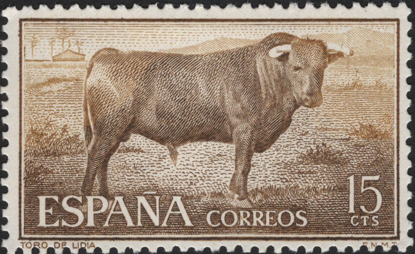 SCG3900 - Spain 1955 – Fighting Bull (Toro de Lidia)