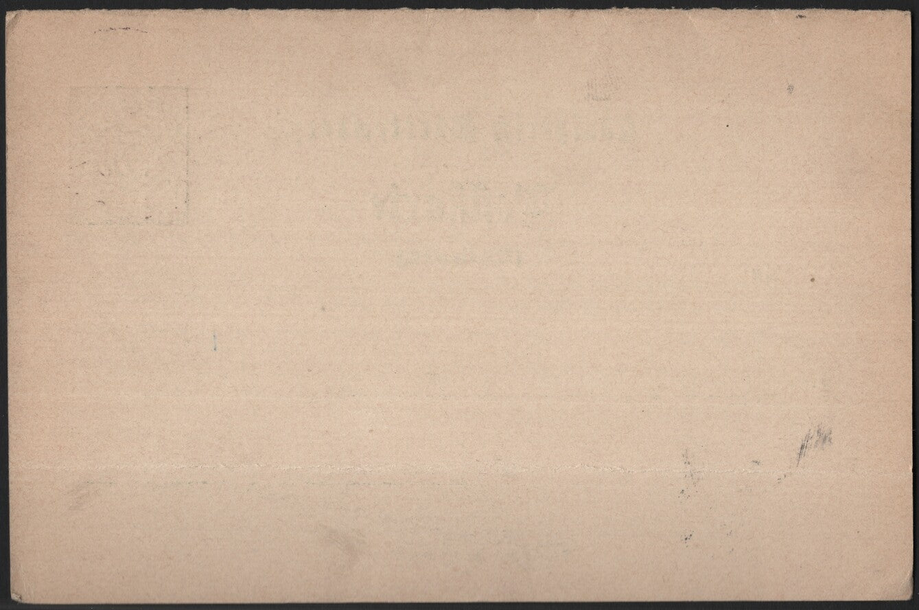 SCG3950 - Württemberg 5 Pfennig Reply Postal Card – Königreich Württemberg (c. late 19th century)