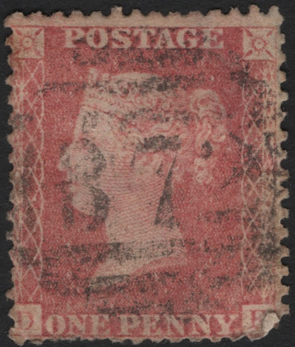 SCG3989 - United Kingdom – Penny Red (1854–1864, Alphabet II, Plate Issue)