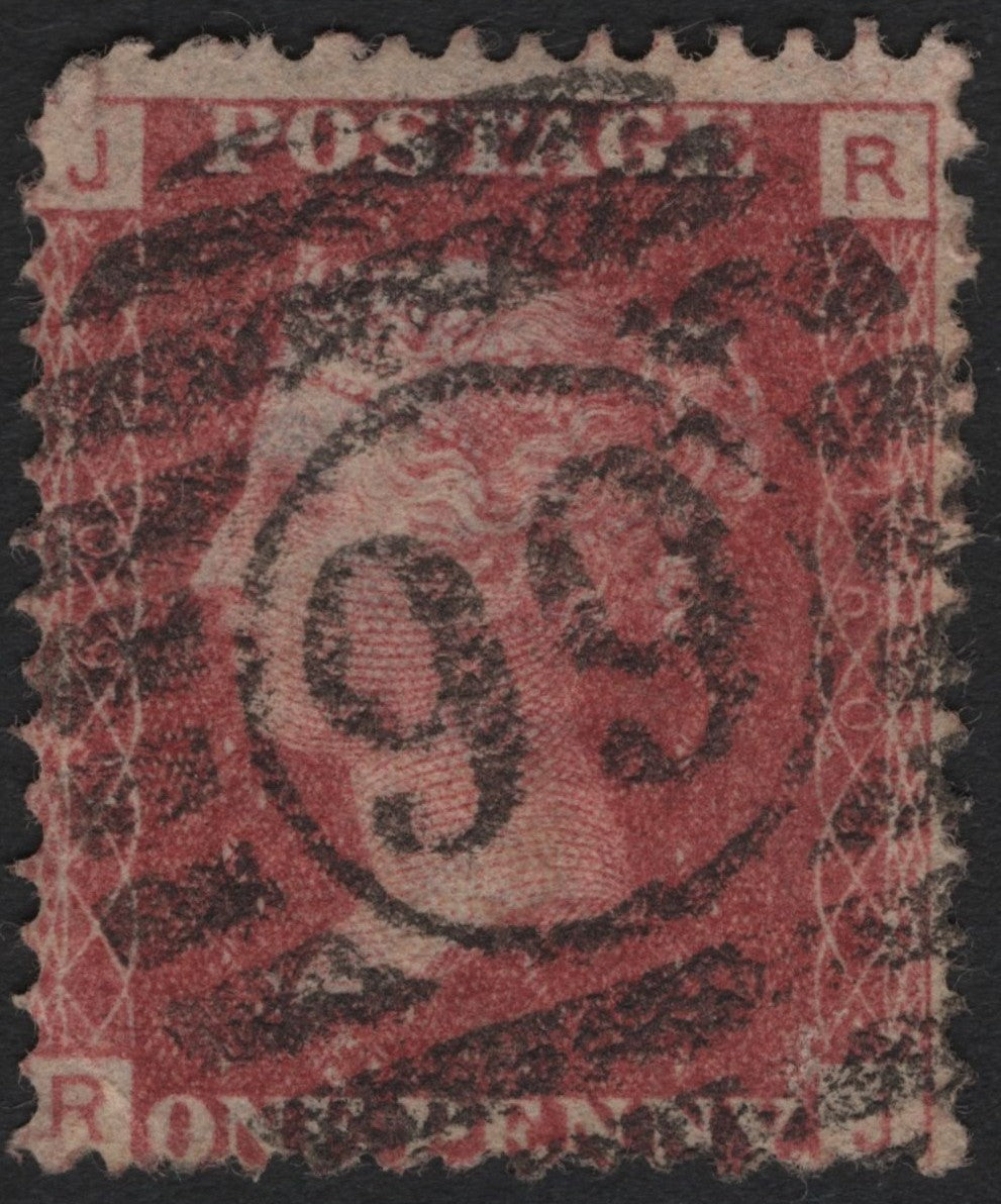 SCG3990 - United Kingdom – 1864 Penny Red (Plate Issue)
