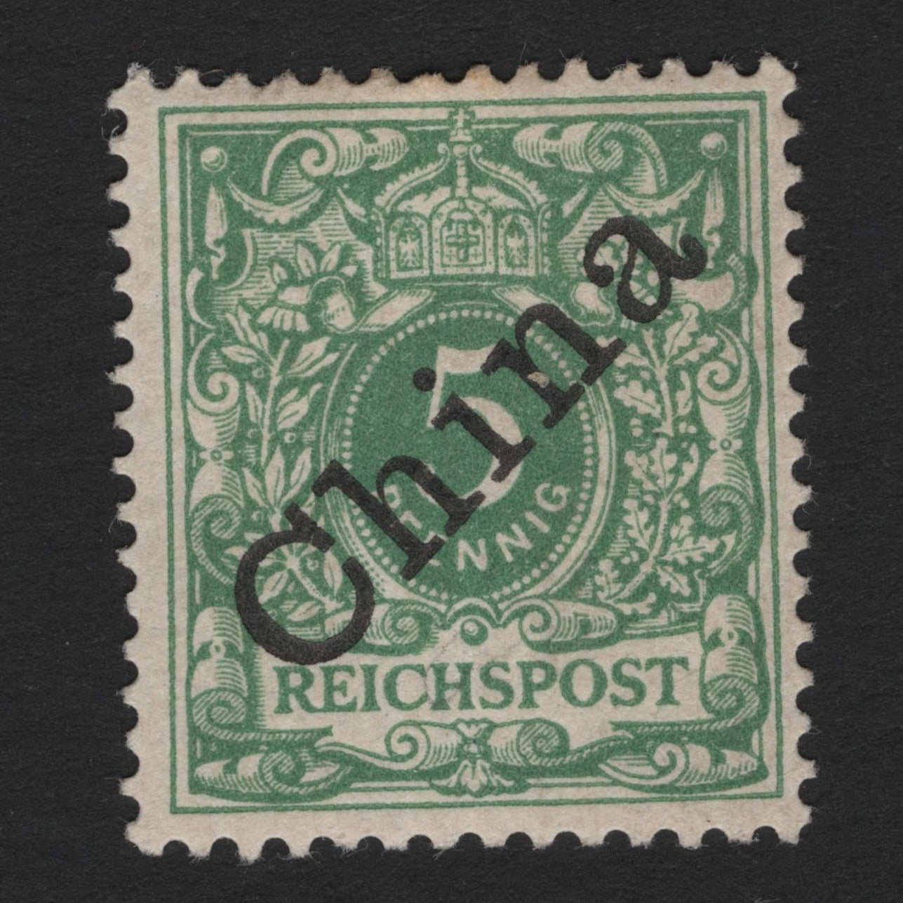 SCG3952 - Germany Offices in China – 5 Pfennig Overprint (circa 1898–1900)