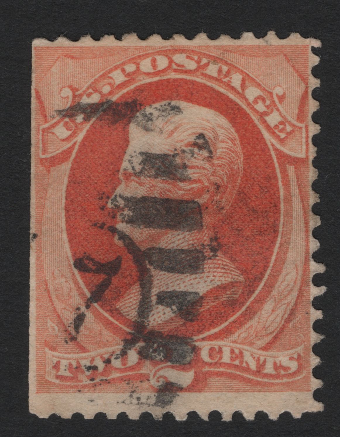 SCG3970 - United States 2¢ Andrew Jackson – 1870s Banknote Issue