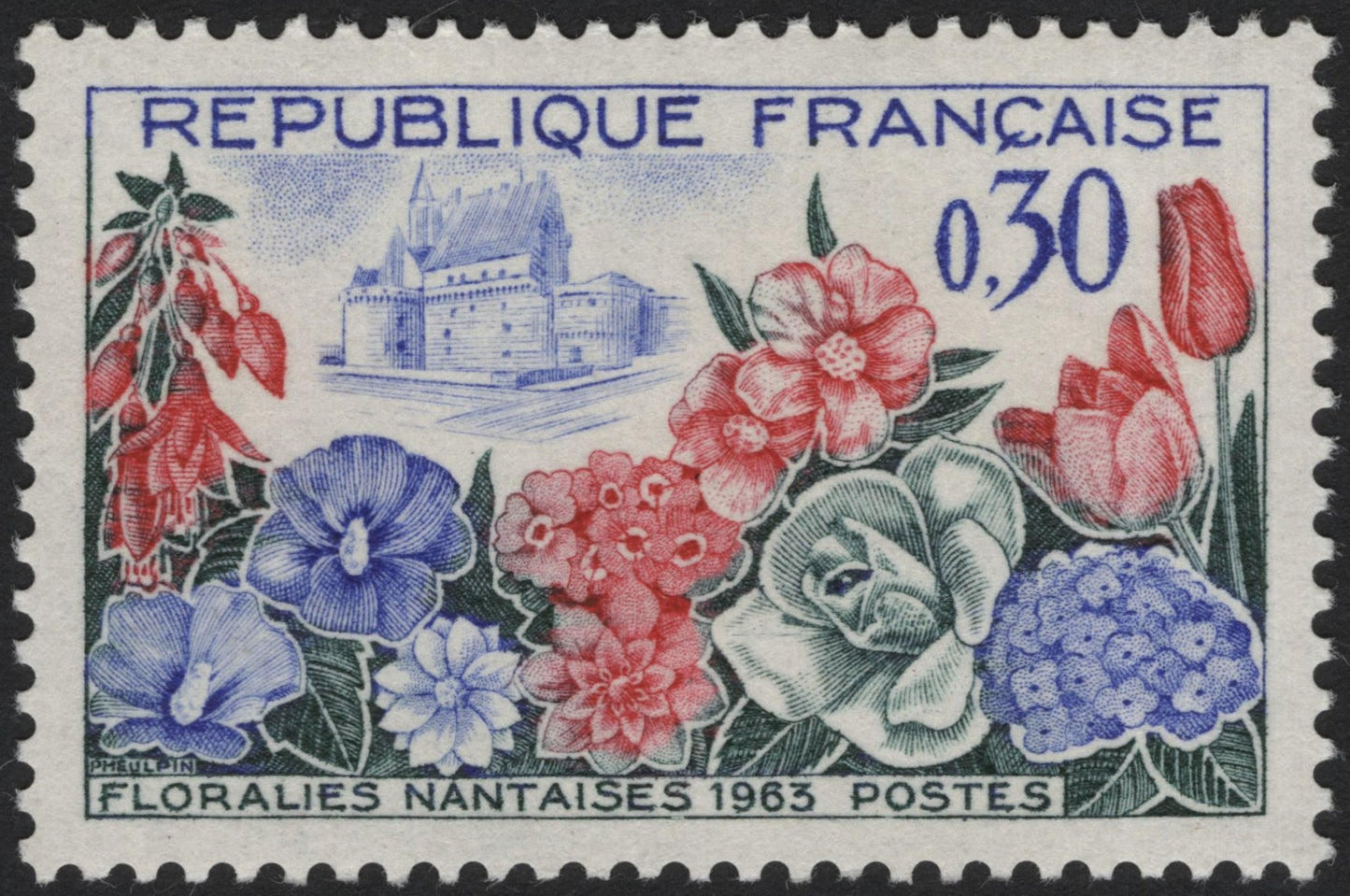 SCG4052 - France 1963 – Floralies Nantaises (Nantes Flower Exhibition)
