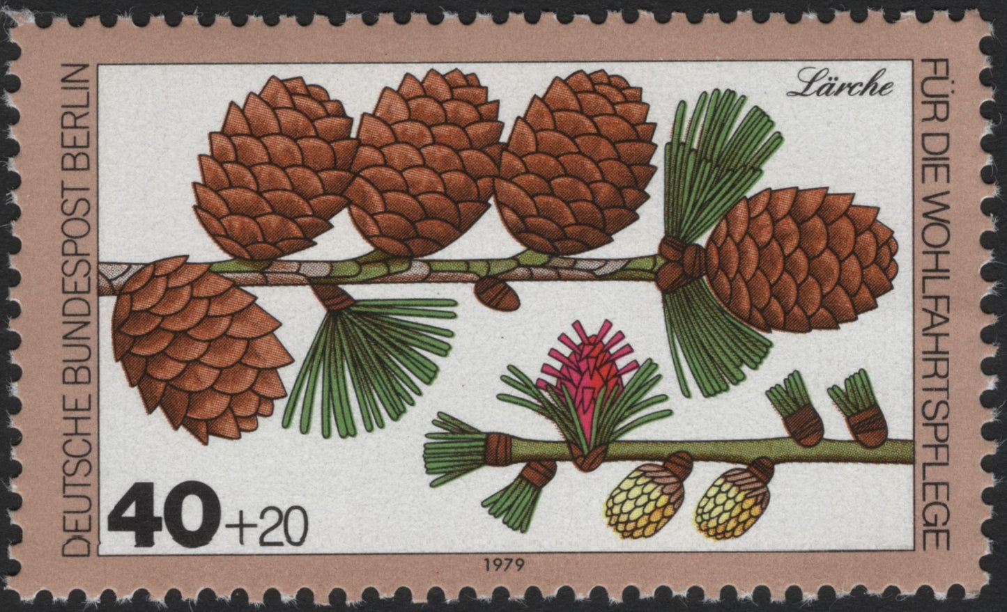 SCG4004 - Germany (Berlin) 1979 – Larch Tree (Welfare Issue)