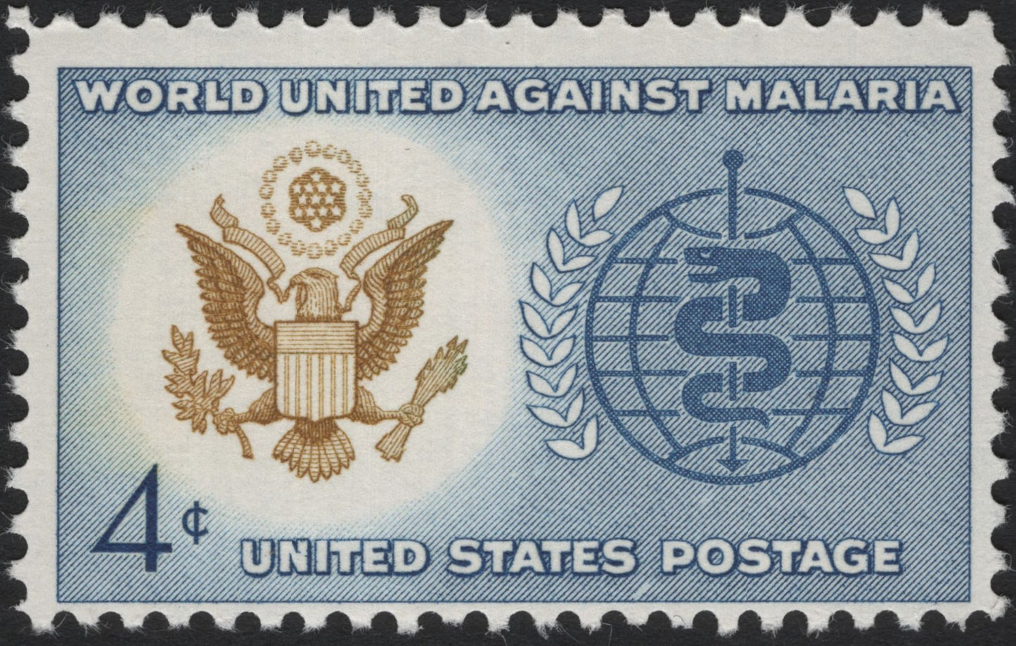 SCG4165 - United States 1962 – World United Against Malaria 4¢ Stamp