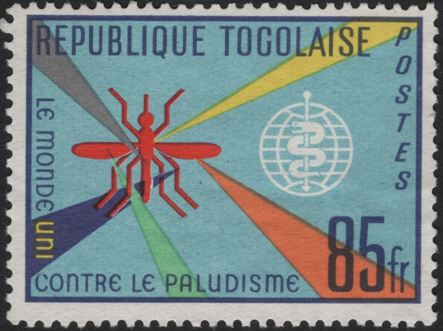 SCG4168 - Togo 1962 – World United Against Malaria, 85f
