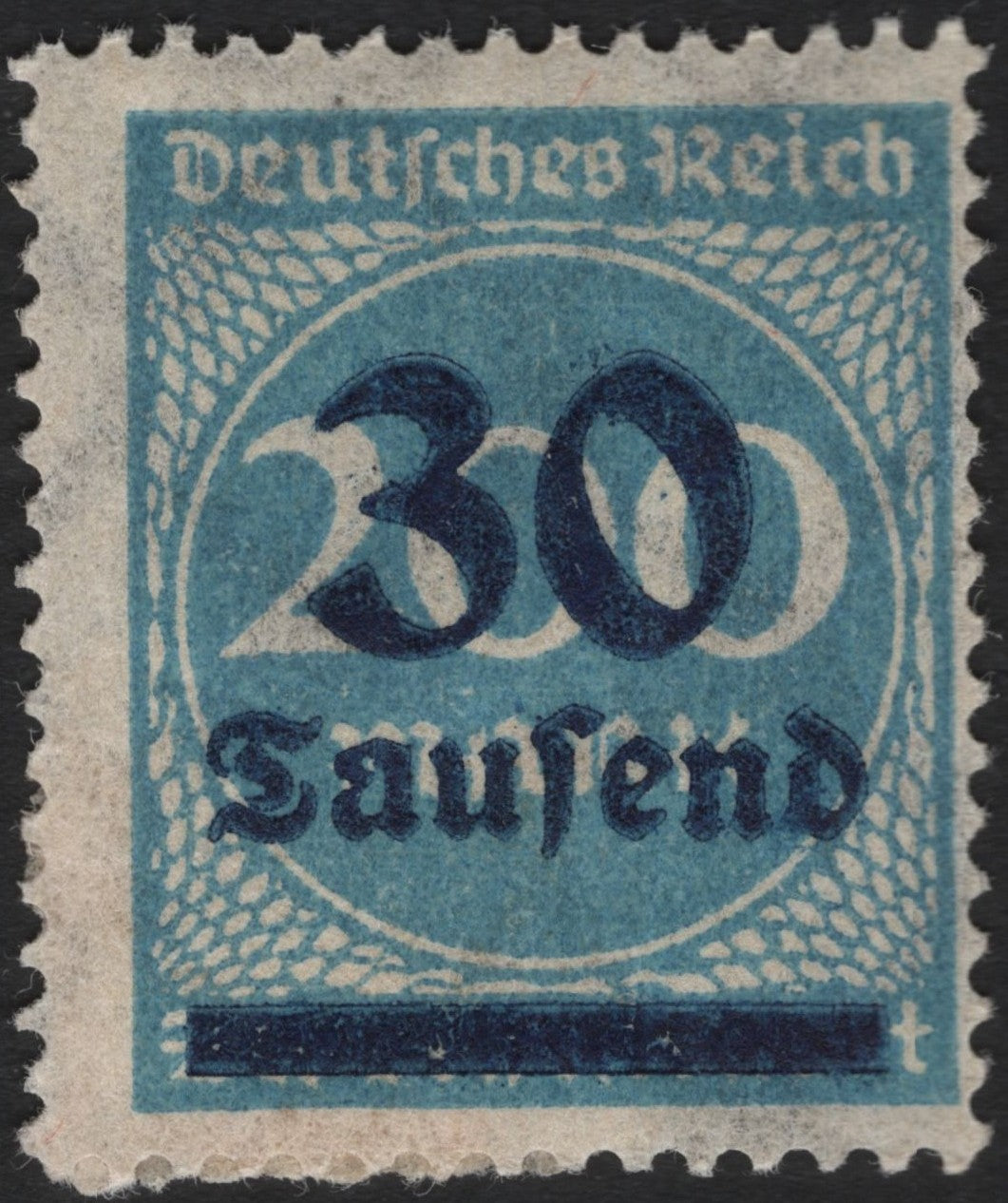 SCG4182 - Germany 1923 – Inflation Overprint, 30 Tausend Mark