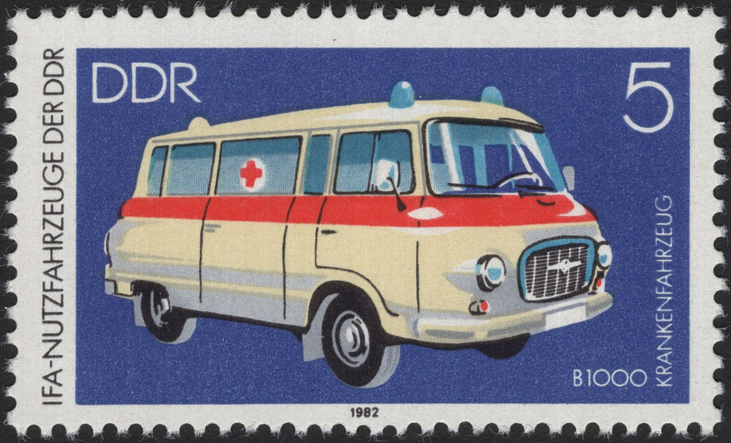 SCG4299 -DDR 1982 – IFA B1000 Ambulance (Krankenfahrzeug)