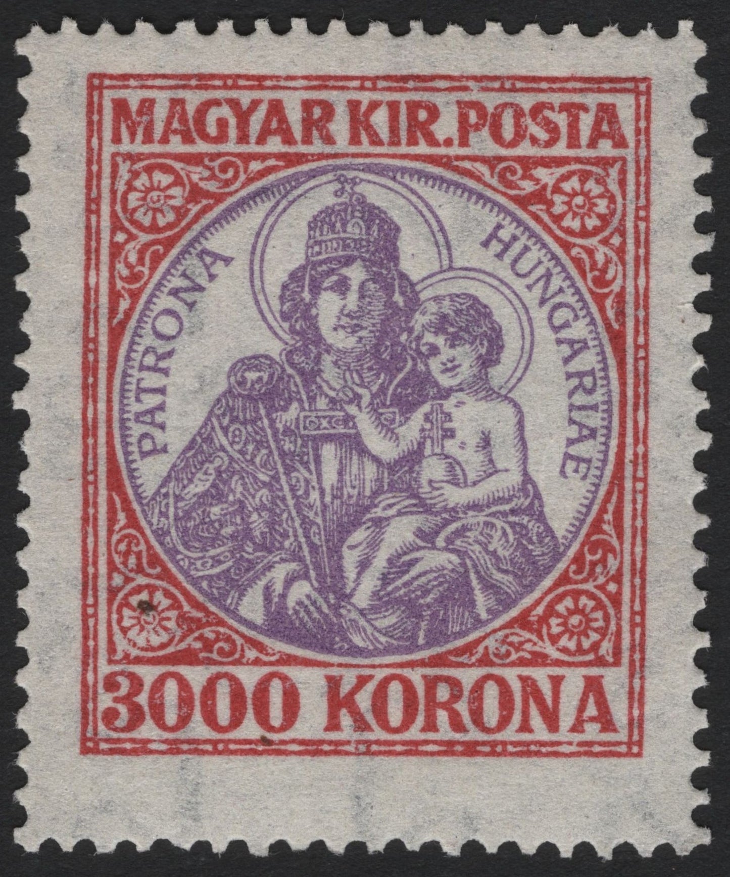 SCG4356 - Hungary 1923 – Madonna and Child, 3000 Korona