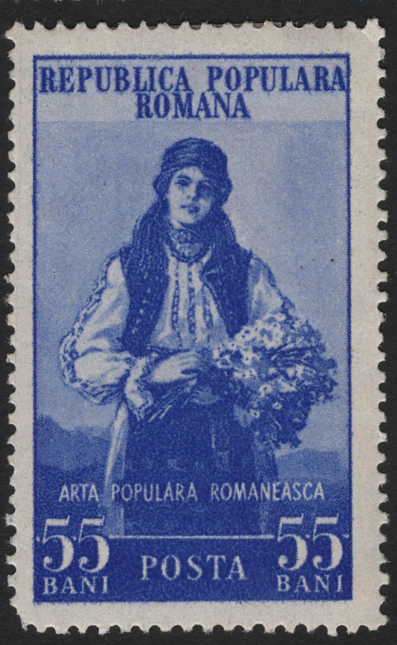 SCG4414 - Romania – Folk Art & Traditional Costumes (People’s Republic of Romania, 1950s)