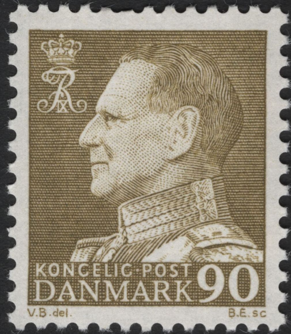 SCG4410 - Denmark – King Frederik IX Definitive Series