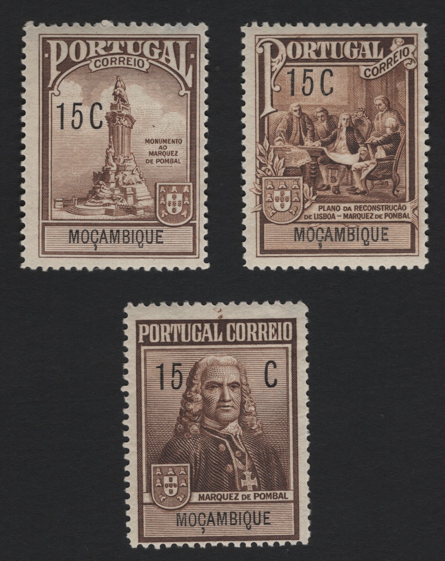 SCG 4393 - Mozambique – Marquis of Pombal Issue (c.1940s)